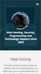 Mobile Screenshot of cranberrytech.com